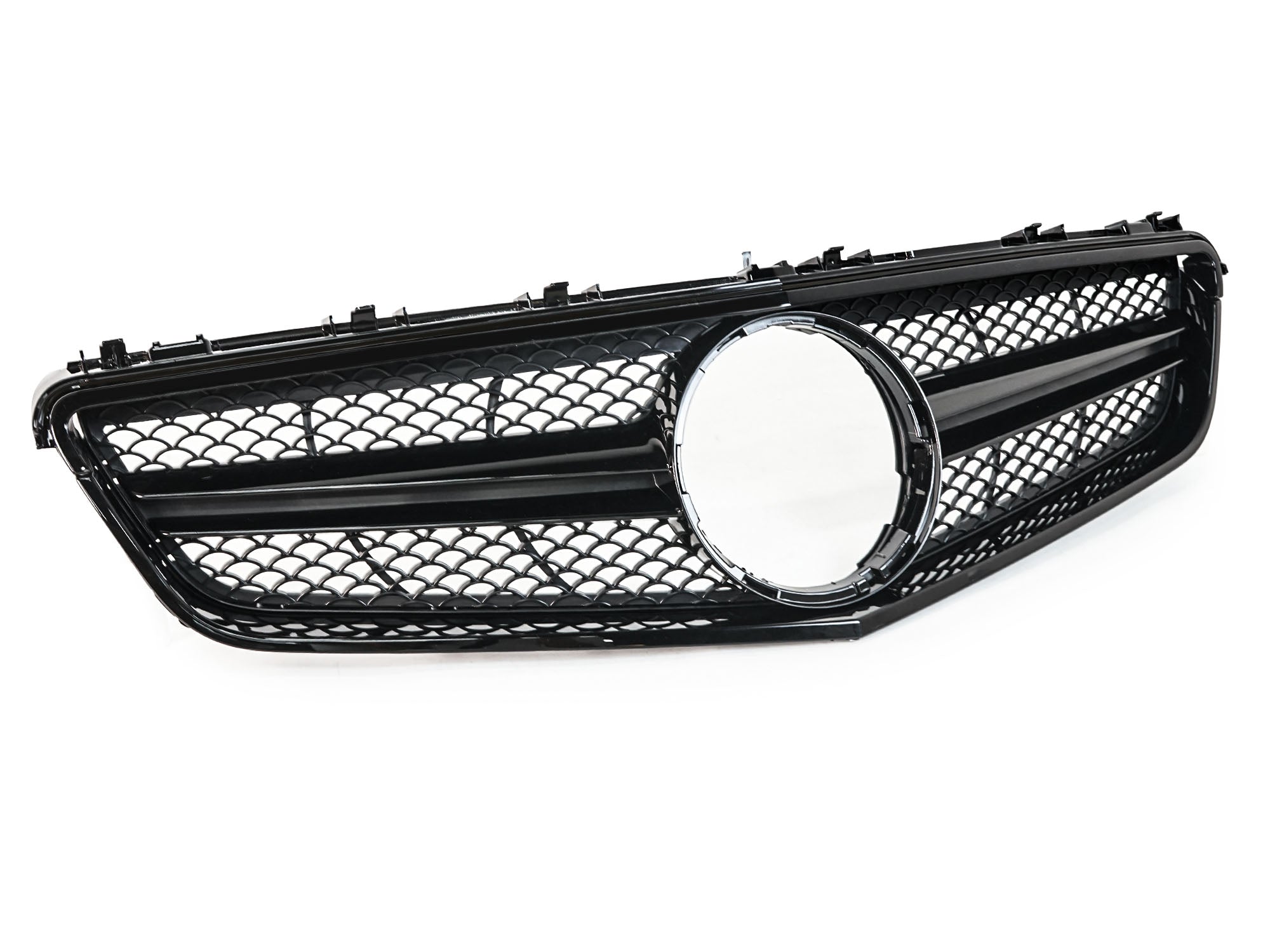 Schwarz Grill Kühlergrill Frontgrill für Mercedes E Kl. C207 A207 vor MOPF 09-13