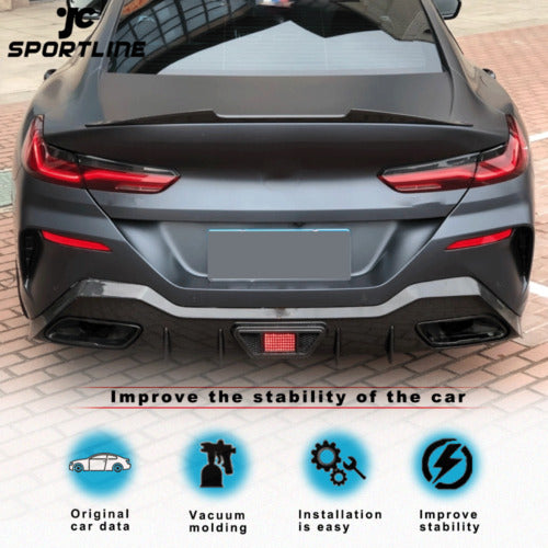 NEU 100% Carbon Spoiler Heckflügel Spoilerlippe Passend für 8er G16 840i Gran Coupé 20-22