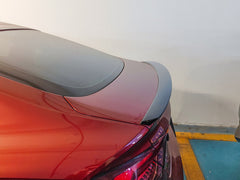 Schwarz Glanz Spoiler Heckspoiler Heckflügel Spoilerlippe für AUDI A5 F5 Sportback 4-türig ab 2017 sp99