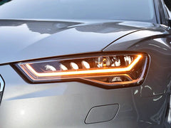 Scheinwerfer-Abdeckungen Glas Streuscheibe Paar für AUDI A6 C7 2016-2018