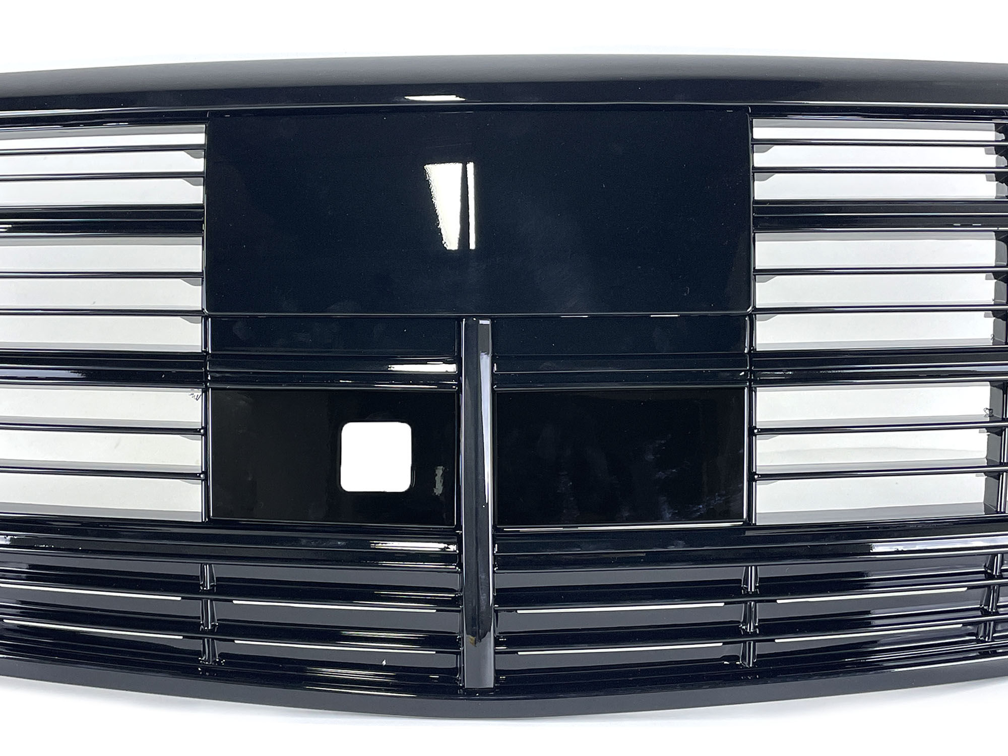 Schwarz Glanz Kühlergrill Frontgrill für Mercedes-Benz S-Klasse W223 Limo mit ACC ab20 fg300