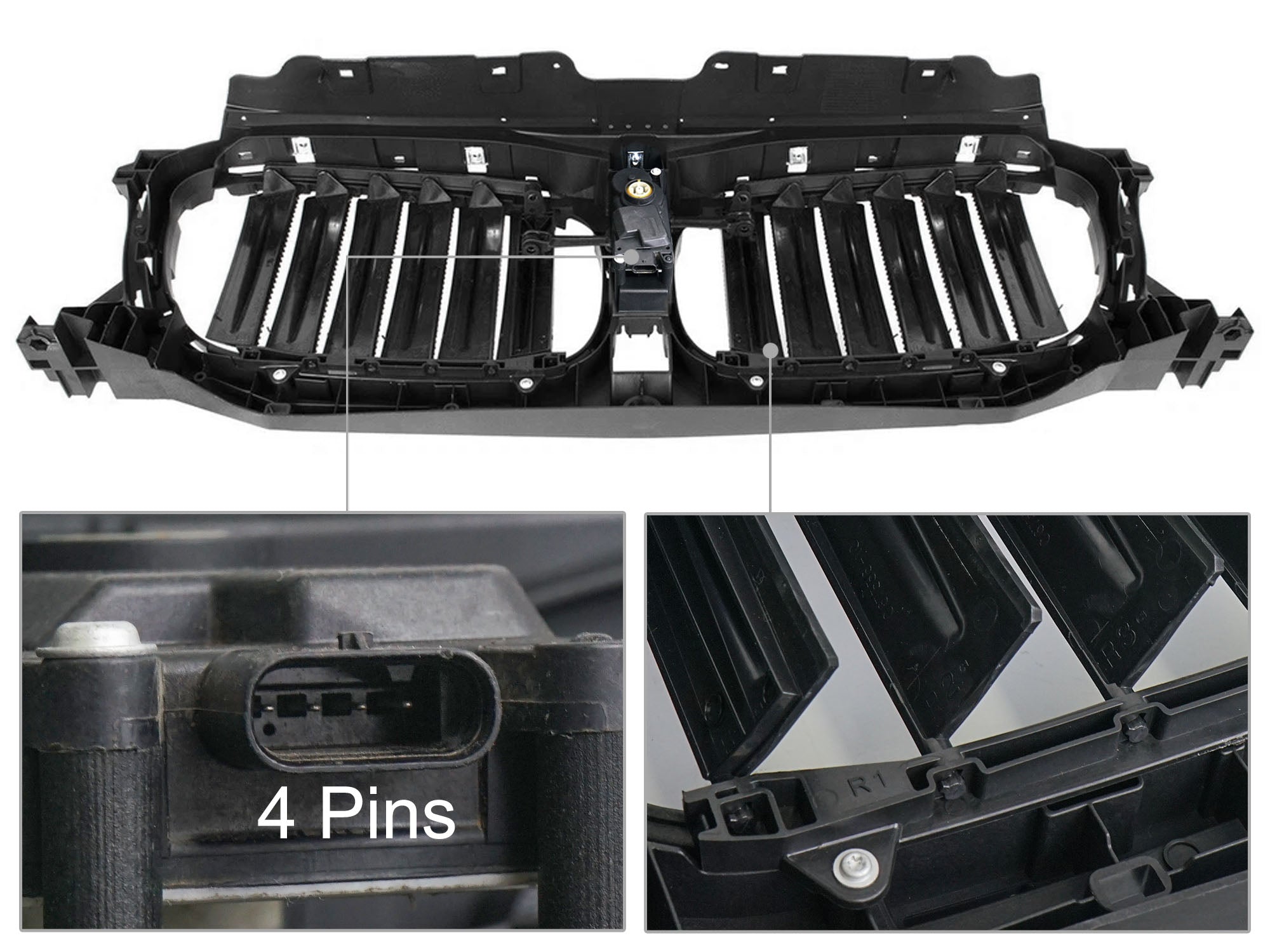 Luft Kühlergrill Träger Luftführung Luftkanal Für BMW X3 G01 2017+ X4 G02 2018+