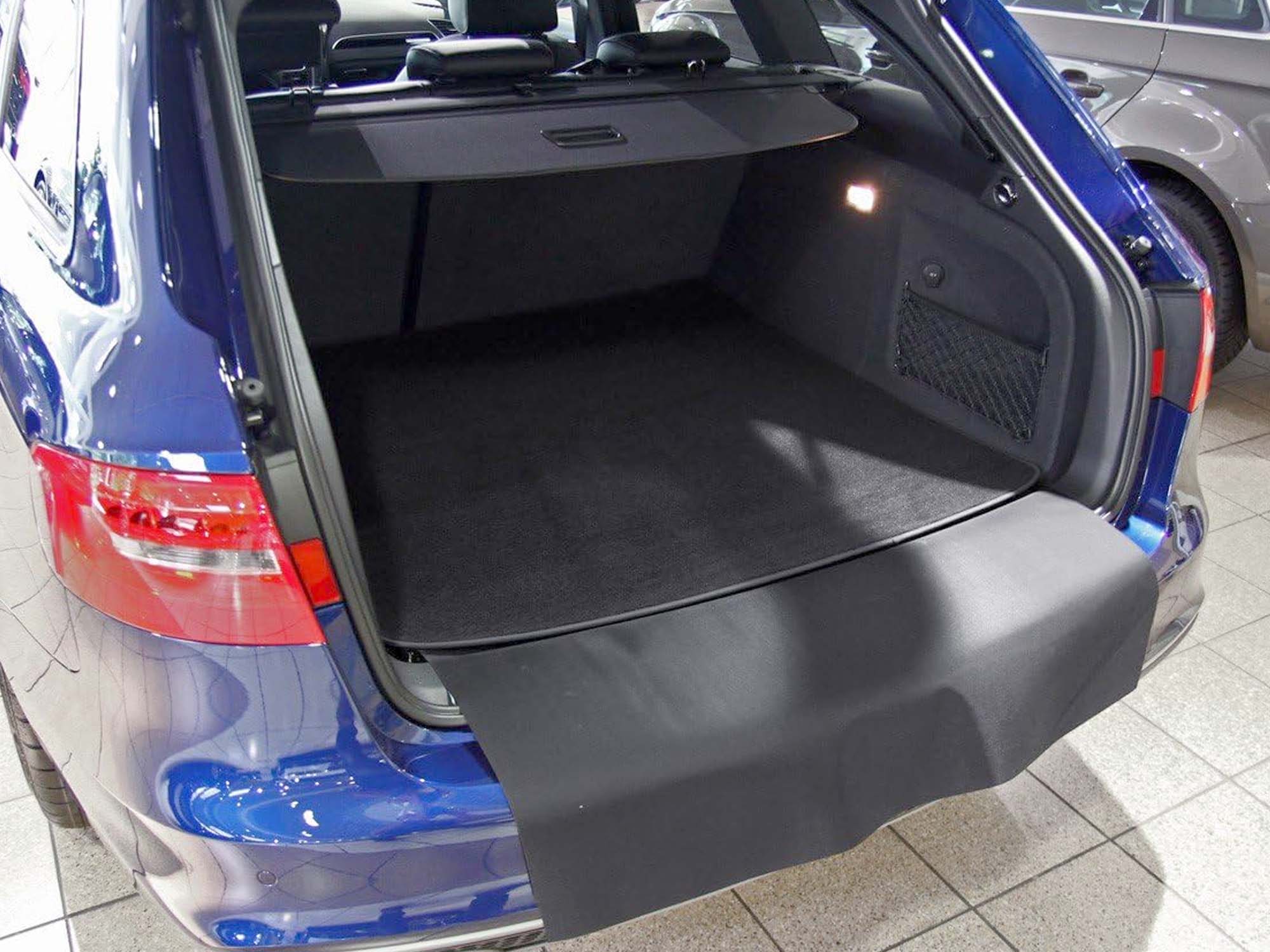 Für Audi A4 Avant B8 08-15 Schwarz Laderaumabdeckung Abdeckrollo Kofferraum Rollo