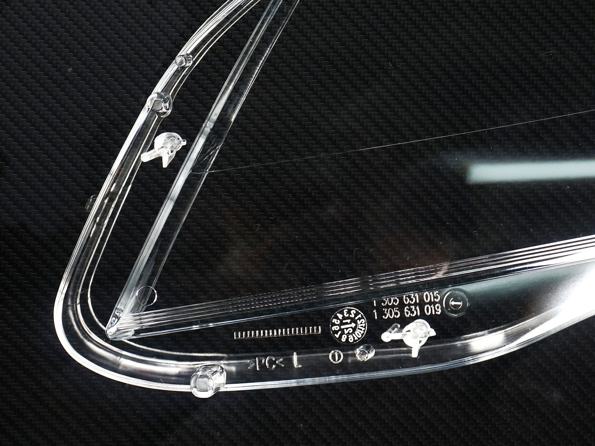 Klare Scheinwerfer-Abdeckungen Glas Paar für Mercede Benz C-Klasse W204 2011-2014