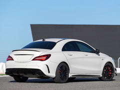NEU Schwarz Carbon Auspuffblenden für Mercedes Benz W176 A45 AMG CLA 45 AMG C117 GLA45 AMG et249
