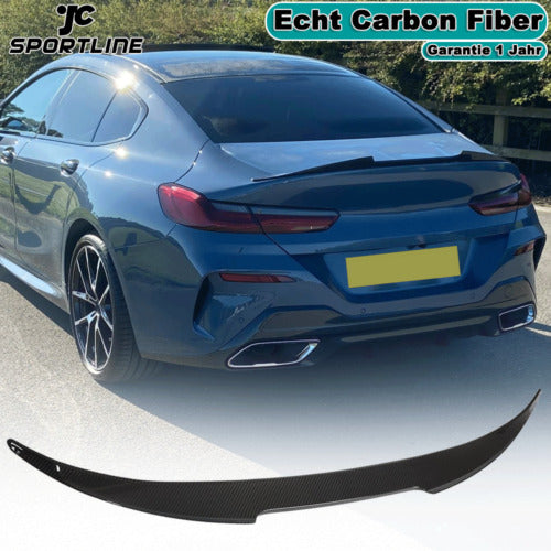 NEU 100% Carbon Spoiler Heckflügel Spoilerlippe Passend für 8er G16 840i Gran Coupé 20-22