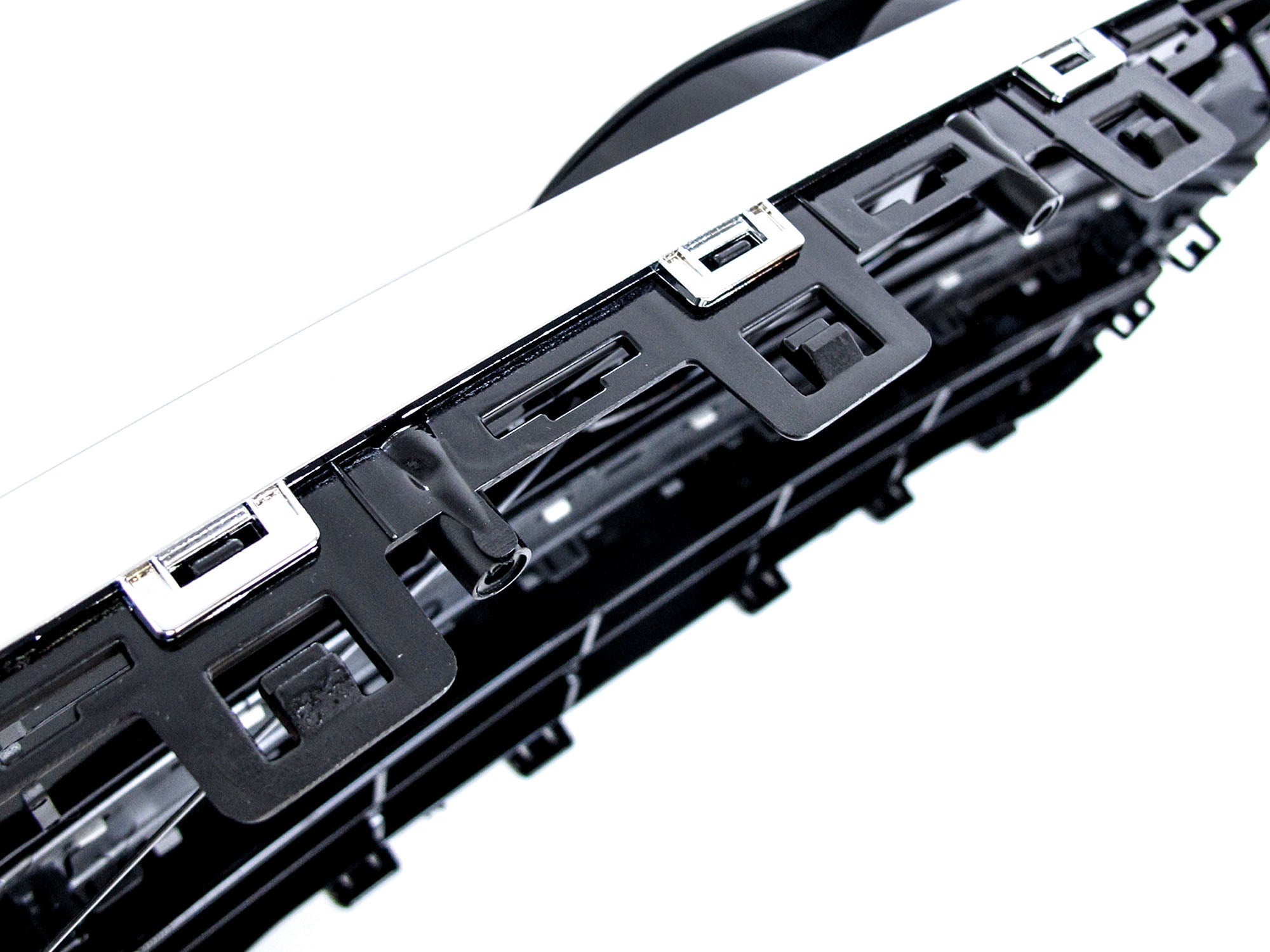 Frontgrill Kühlergrill Grill Schwarz Chrom für AUDI A6 C7 S6 4G 11-14 vor MOPF