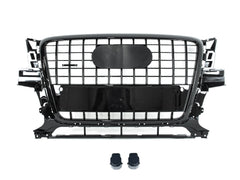 Frontgrill Kühlergrill Grill Schwarz Glänzend für Audi Q5 8R 2008-2012 VFL