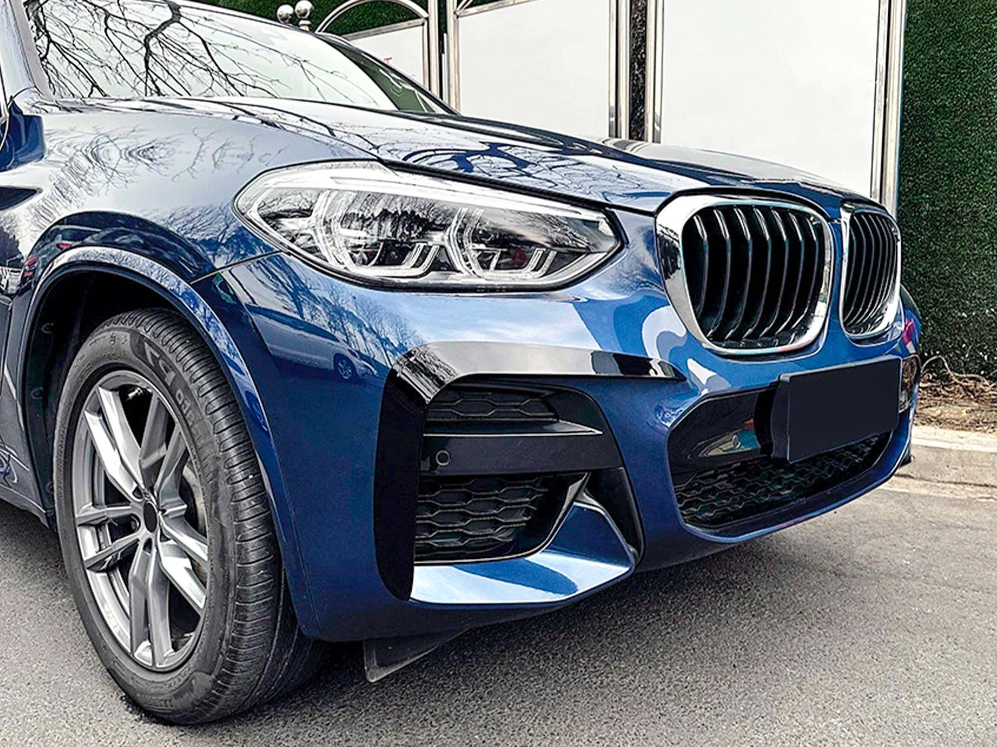 Nebelscheinwerfer Blenden Front Stoßstange Flaps Schwarz für BMW X3 G01  17-20 – SpeedyParts