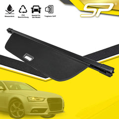 Für Audi A4 Avant B8 08-15 Schwarz Laderaumabdeckung Abdeckrollo Kofferraum Rollo