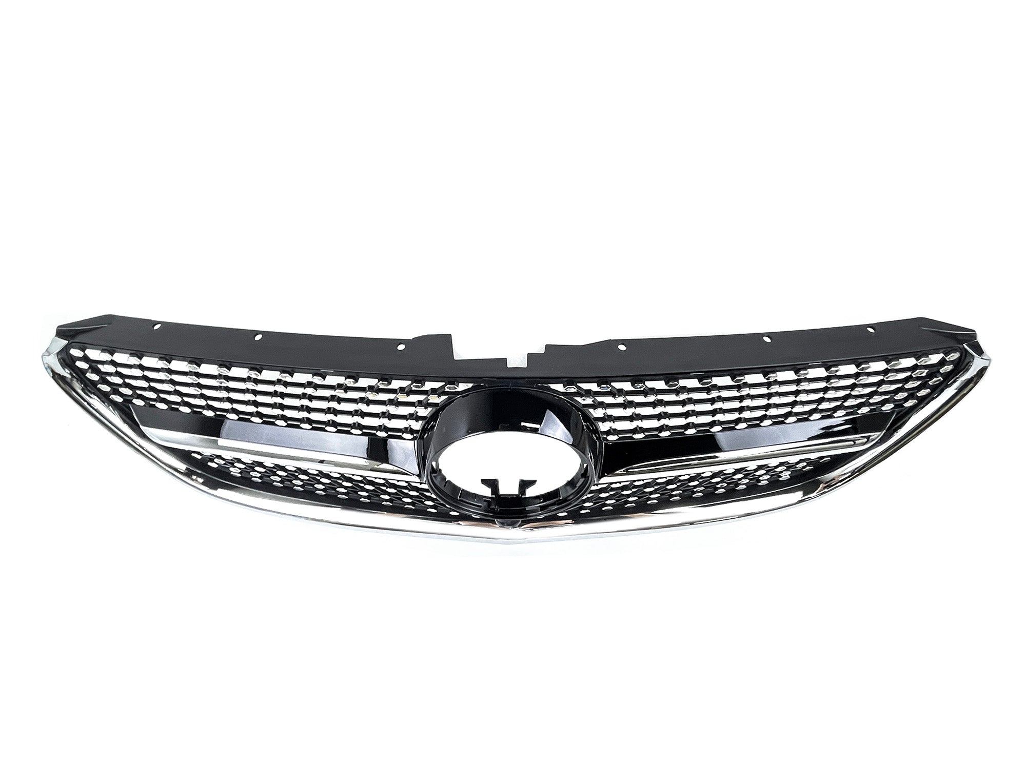 Diamant Kühlergrill Front Grill Schwarz für Mercedes Benz V-Klasse W447 V250 V260 14-19