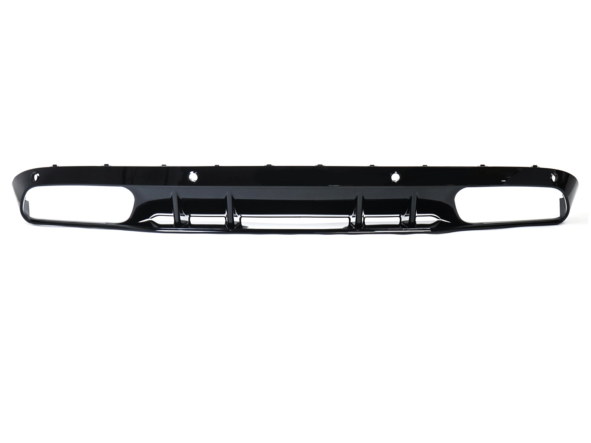 C63s Look Heckdiffusor Diffusor Auspuff Schwarz für Mercedes W205 S205 Seriens.