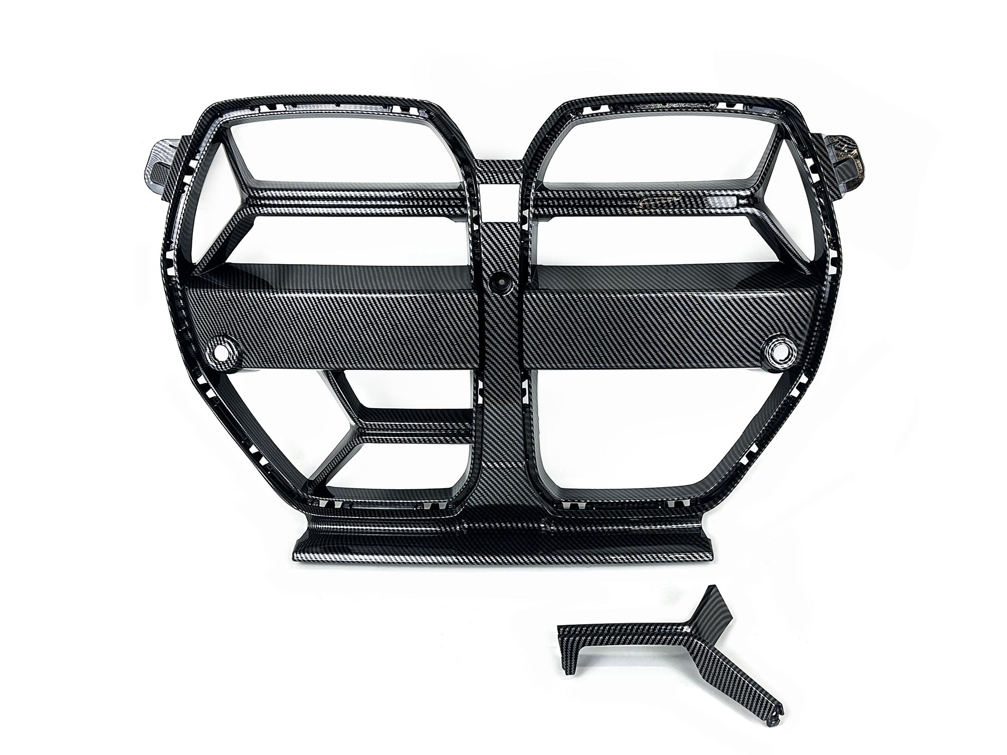 Carbon Look Kühlergrill Grill Frontgrill CS Stil für BMW M3 G80 M4 G82 G83 2020+