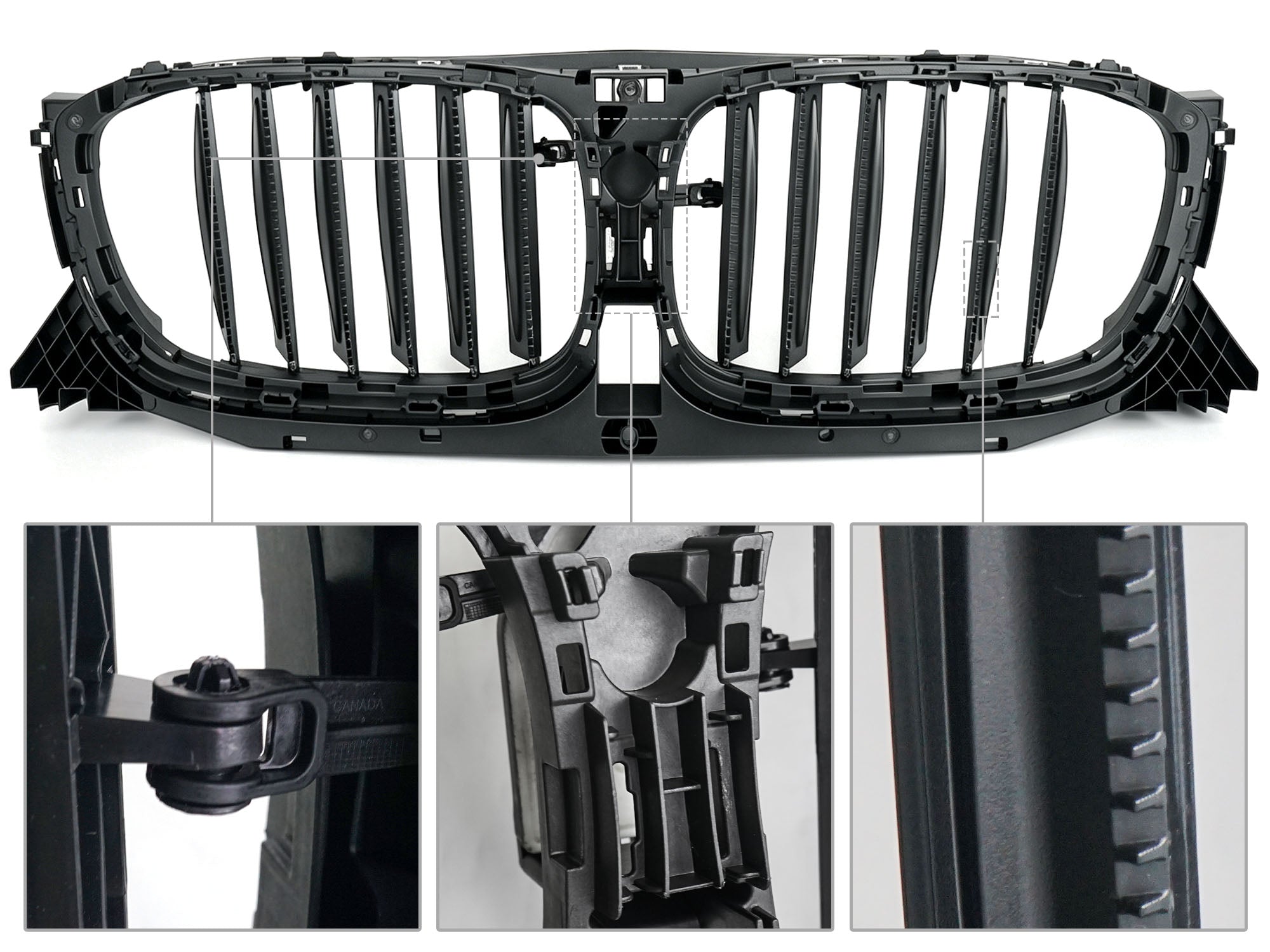 Luft Kühlergrill Träger Luftführung Luftkanal Für BMW X3 G01 2017+ X4 G02 2018+
