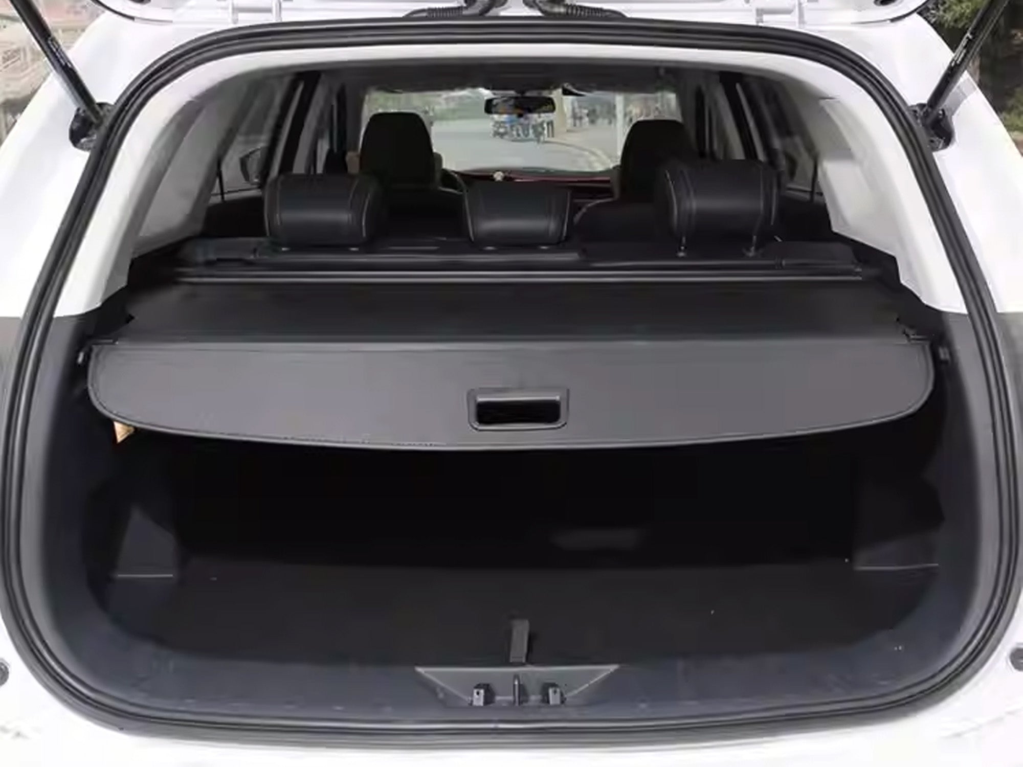 Für VW Touran II 2015+ Schwarz Laderaumabdeckung Abdeckrollo Kofferraum Rollo