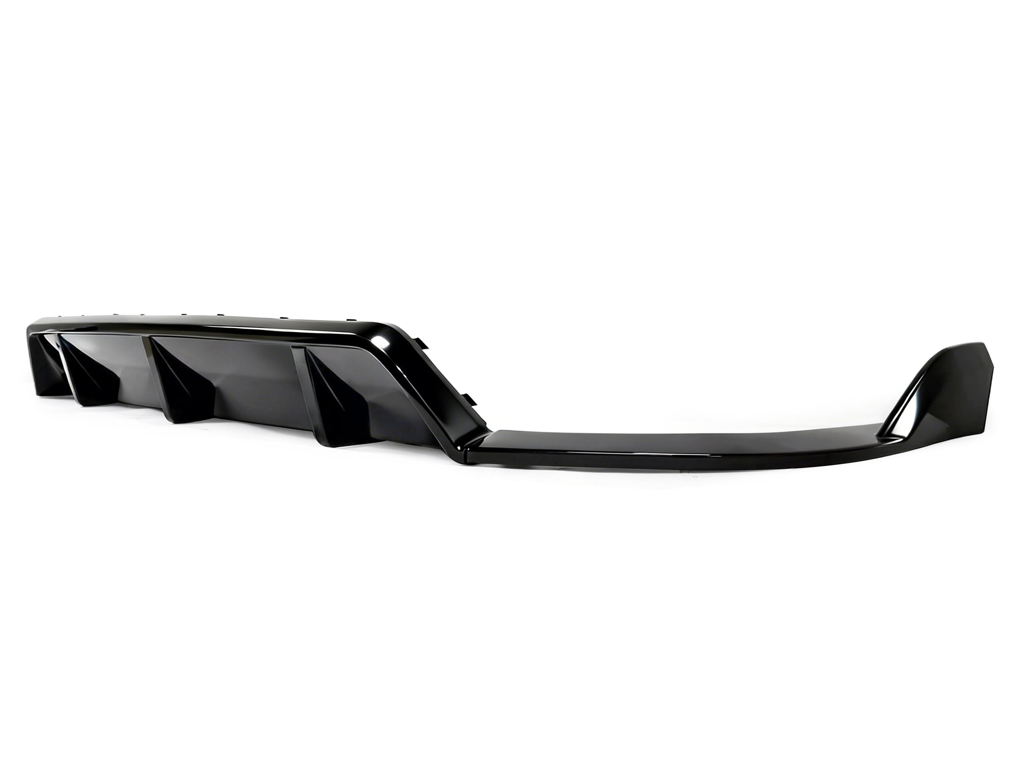 3-teilig Diffusor Heckdiffusor Schwarz Glanz für BMW X5 G05 M Paket 2018-2023 OHNE ABE
