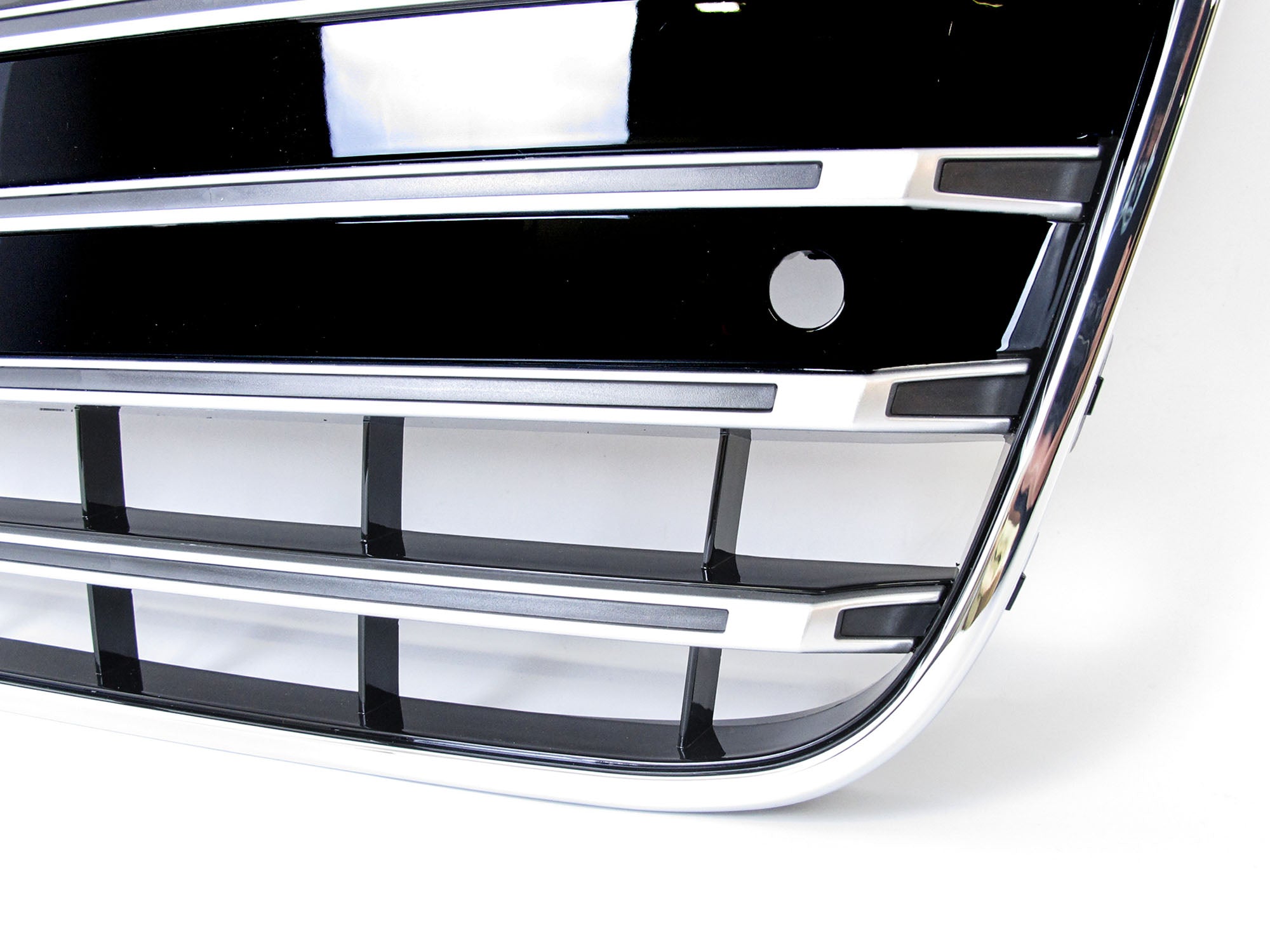 Frontgrill Kühlergrill Grill Schwarz Chrom für AUDI A6 C7 S6 4G 11-14 vor MOPF