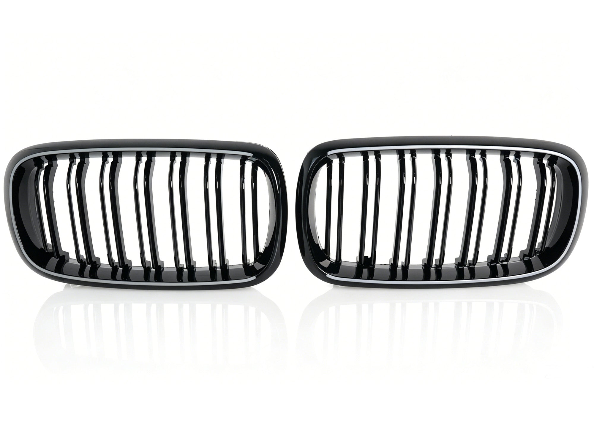 Schwarz LED Kühlergrill Grill Frontgrill für BMW X5 F15 X6 F16 14-18