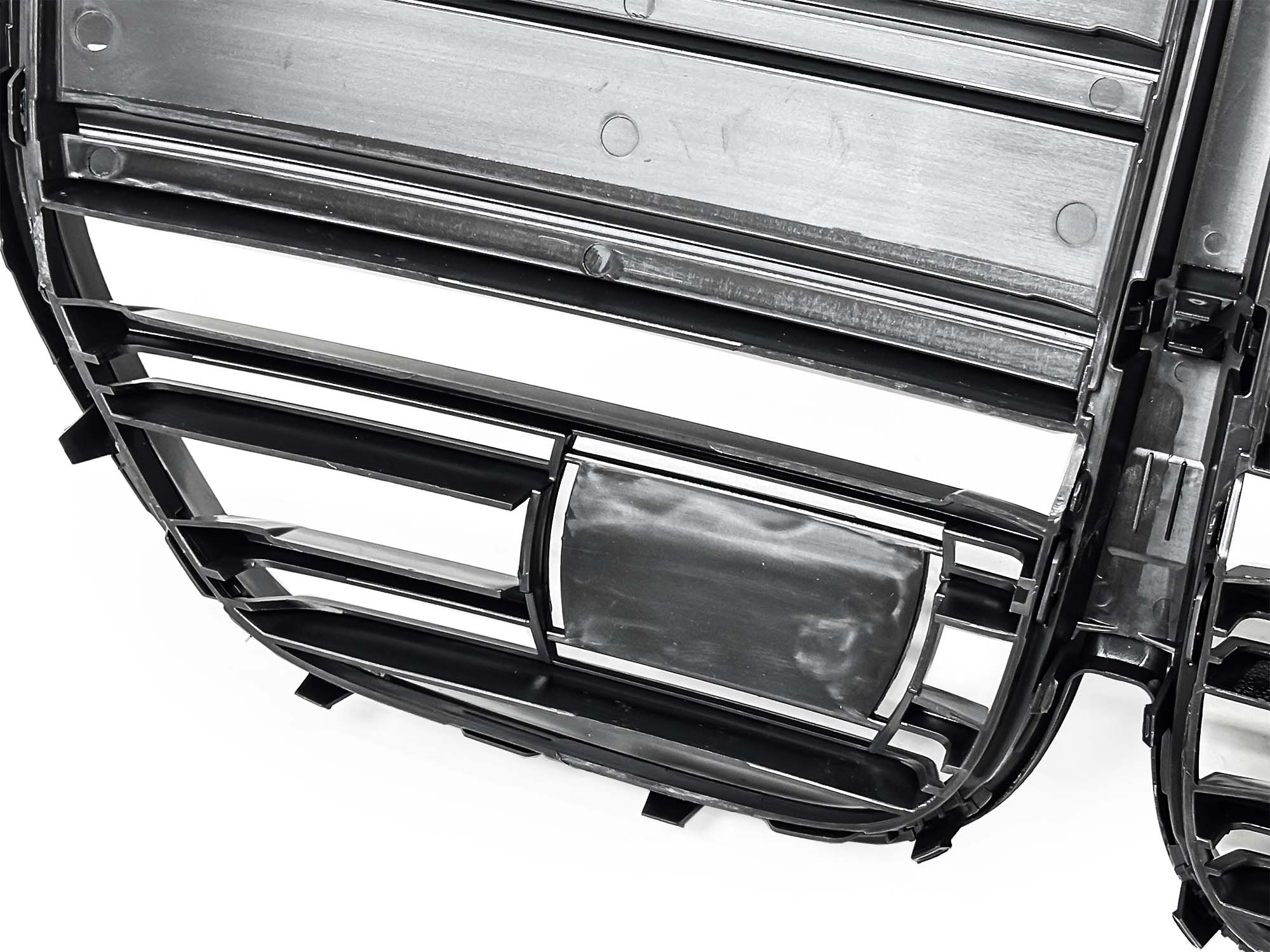 Schwarz Doppelsteg Kühlergrill Grill Frontgrill für BMW 4er G22 G23 mit ACC ab 2020