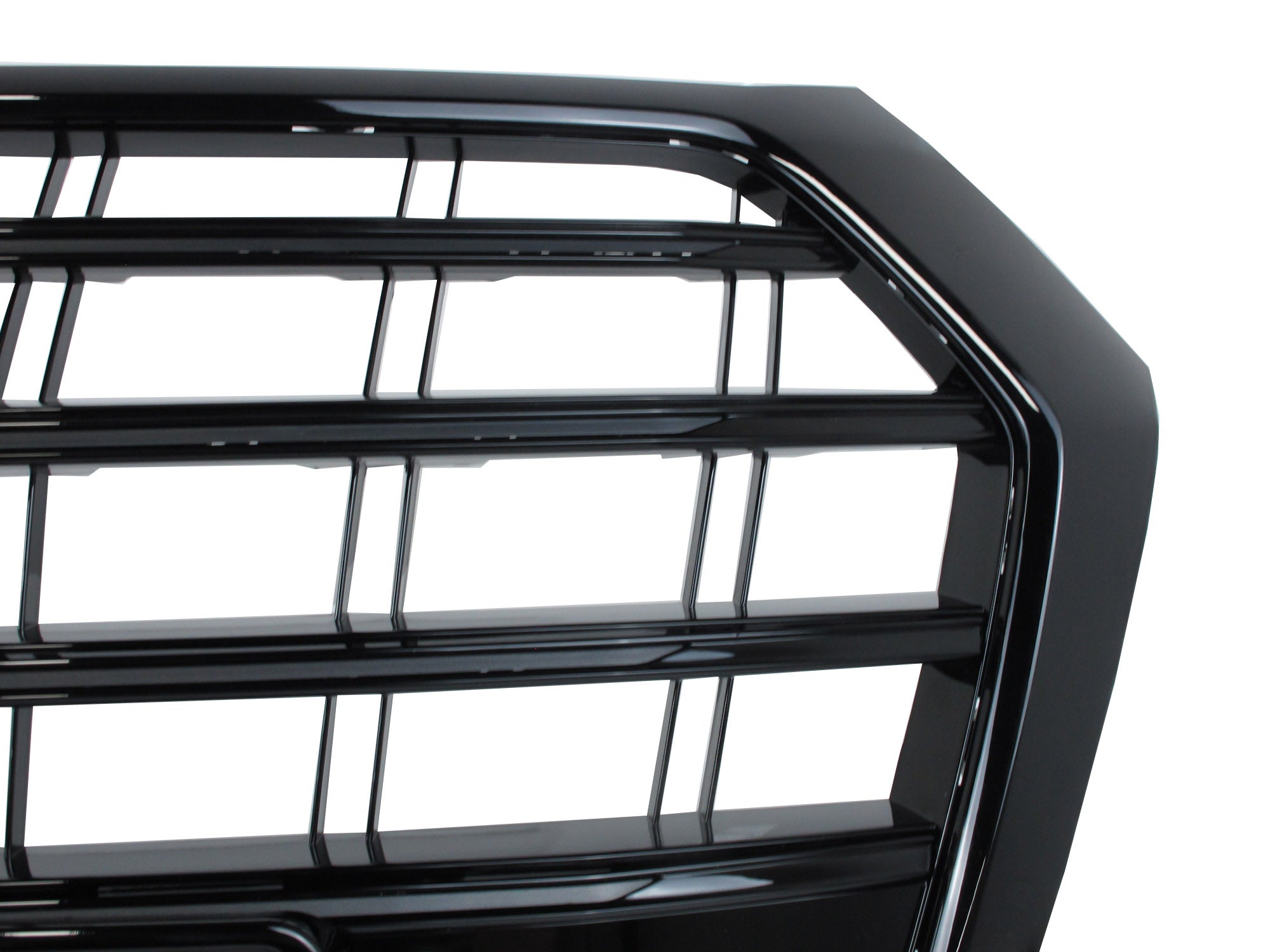 Schwarz Frontgrill Kühlergrill für Audi Q5 FY S Line SQ5 2017-2020 mit PDC