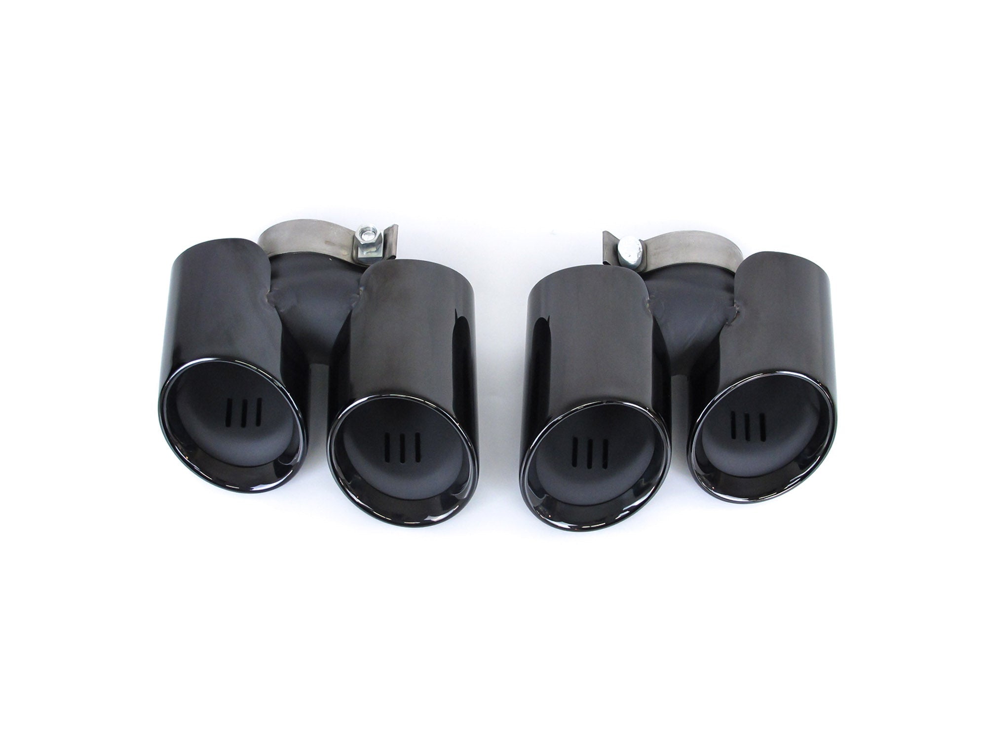 Auspuffblenden Exhaust Endrohre Auspuff Blenden für Porsche Carrera 911 991.1 2013-2015