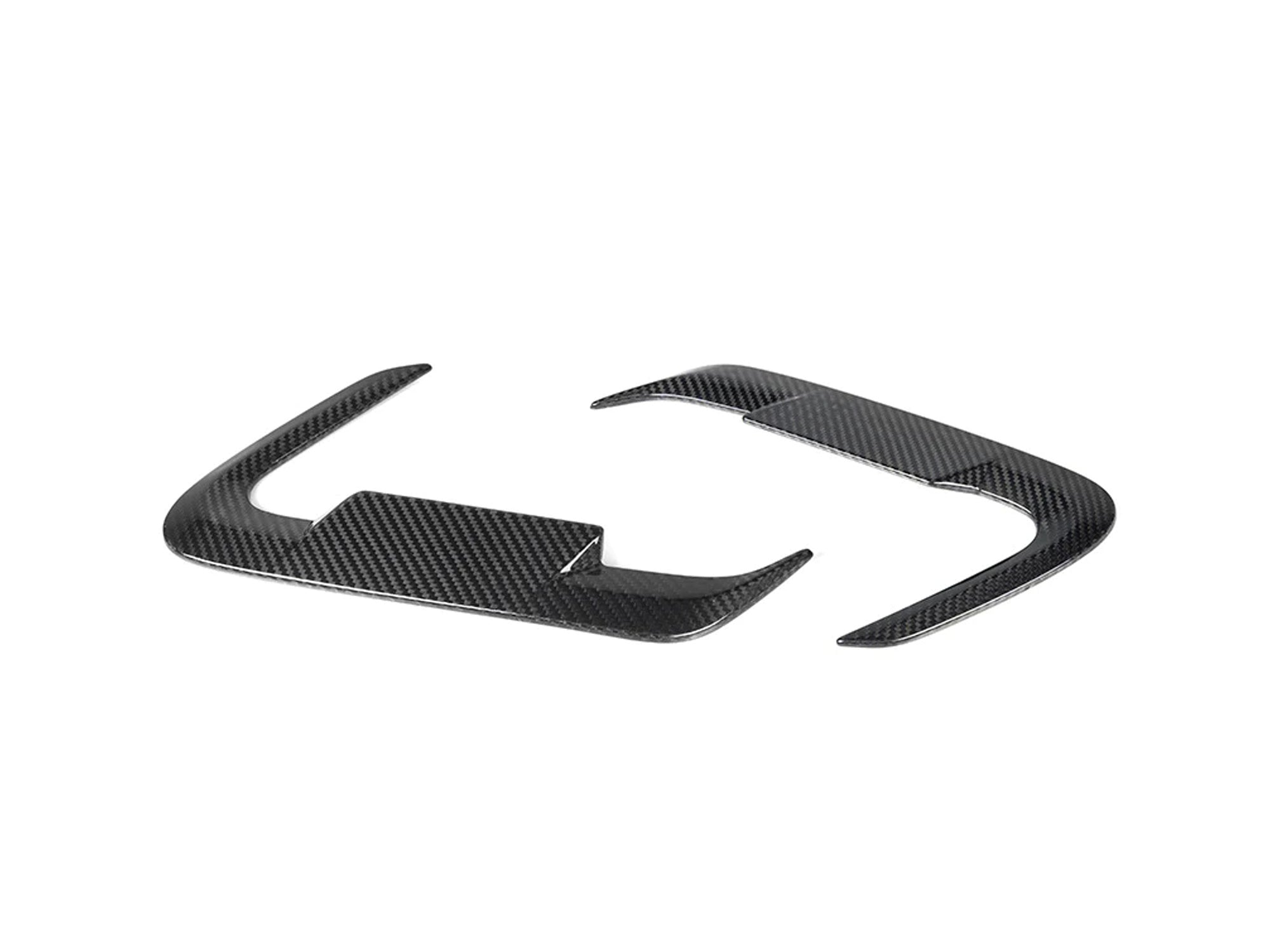NEU 100% Carbon Front Stoßstange Aero Flaps Flics Flossen Passend für ix3 G08 Sport 2021-2023