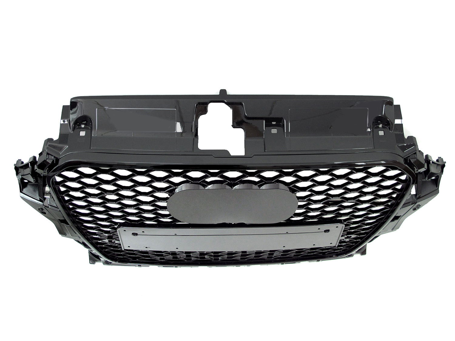 Wabengrill Kühlergrill Grill Schwarz für AUDI A3 8V S3 2012-2016 vor Facelift fg87