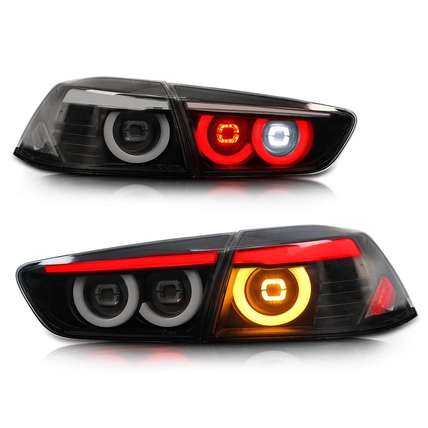 LED Rückleuchte für Mitsubishi Lancer EVO X 2008-2018 Geräuchert