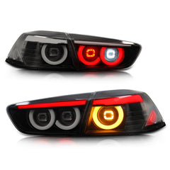 LED Rückleuchte für Mitsubishi Lancer EVO X 2008-2018 Geräuchert