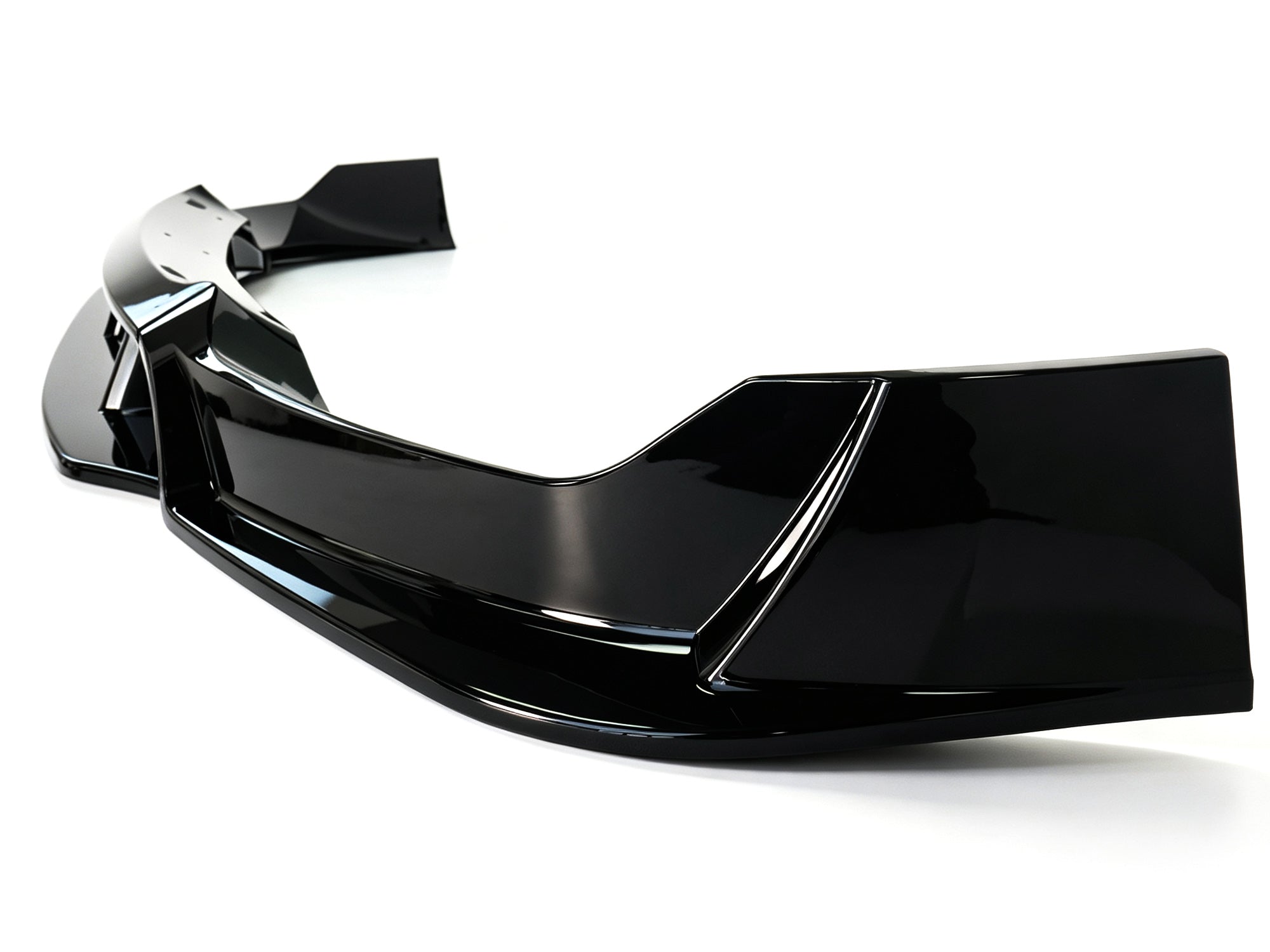 Schwarz Glanz Frontspoiler Spoiler Lippe für BMW X6 G06 M Paket 19-23 OHNE ABE