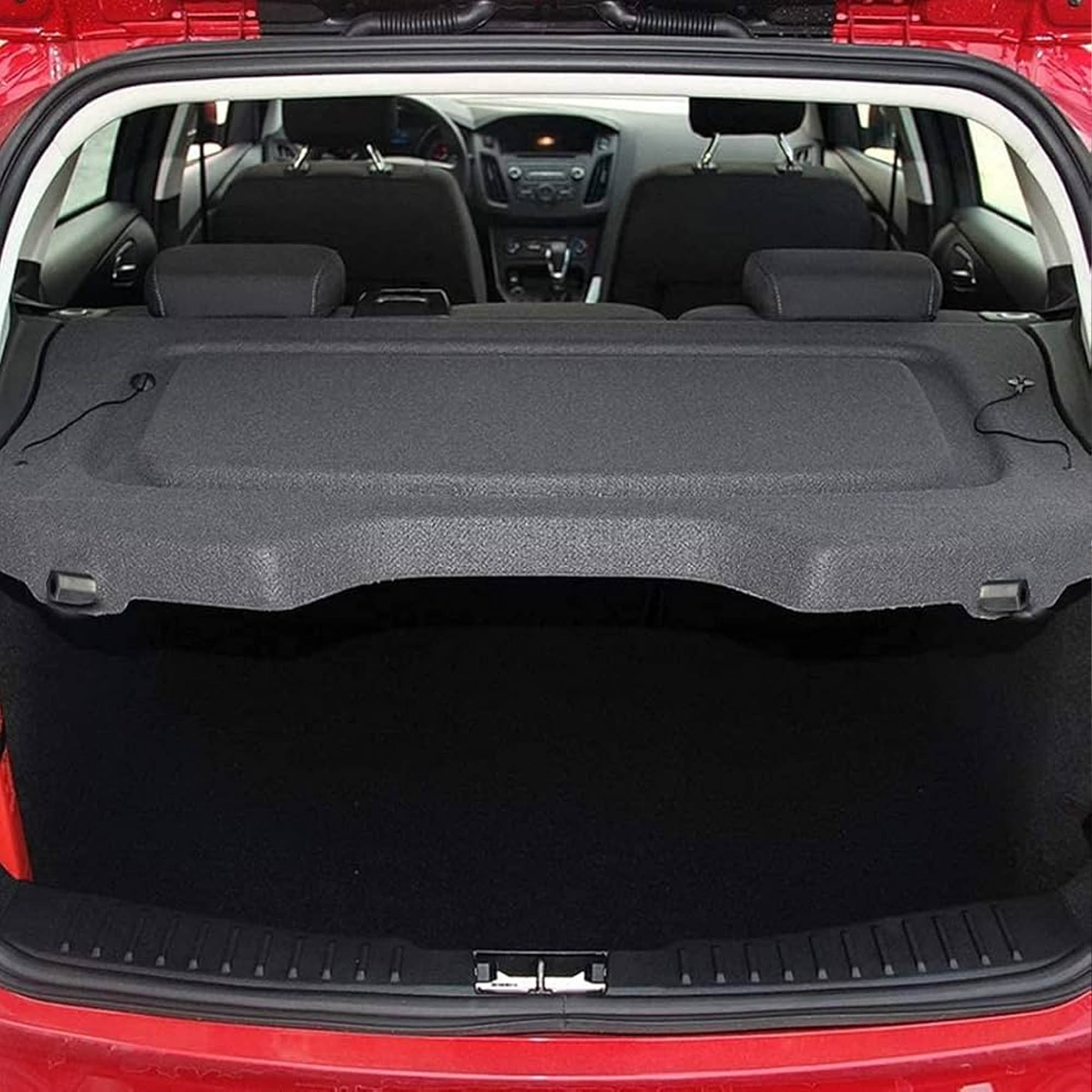 Für Ford Focus MK3 Fließheck 2011-2018 Schwarz Hutablage Laderaumabdeckung