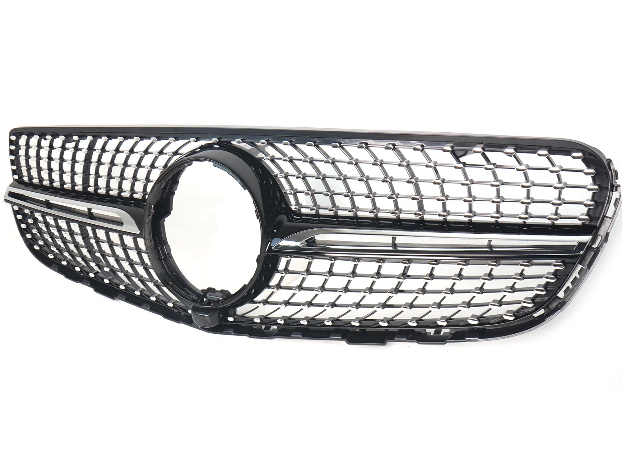 Diamantgrill Kühlergrill Front Grill für Mercedes Benz GLC X253 GLC43 AMG 2015-2019 pz143