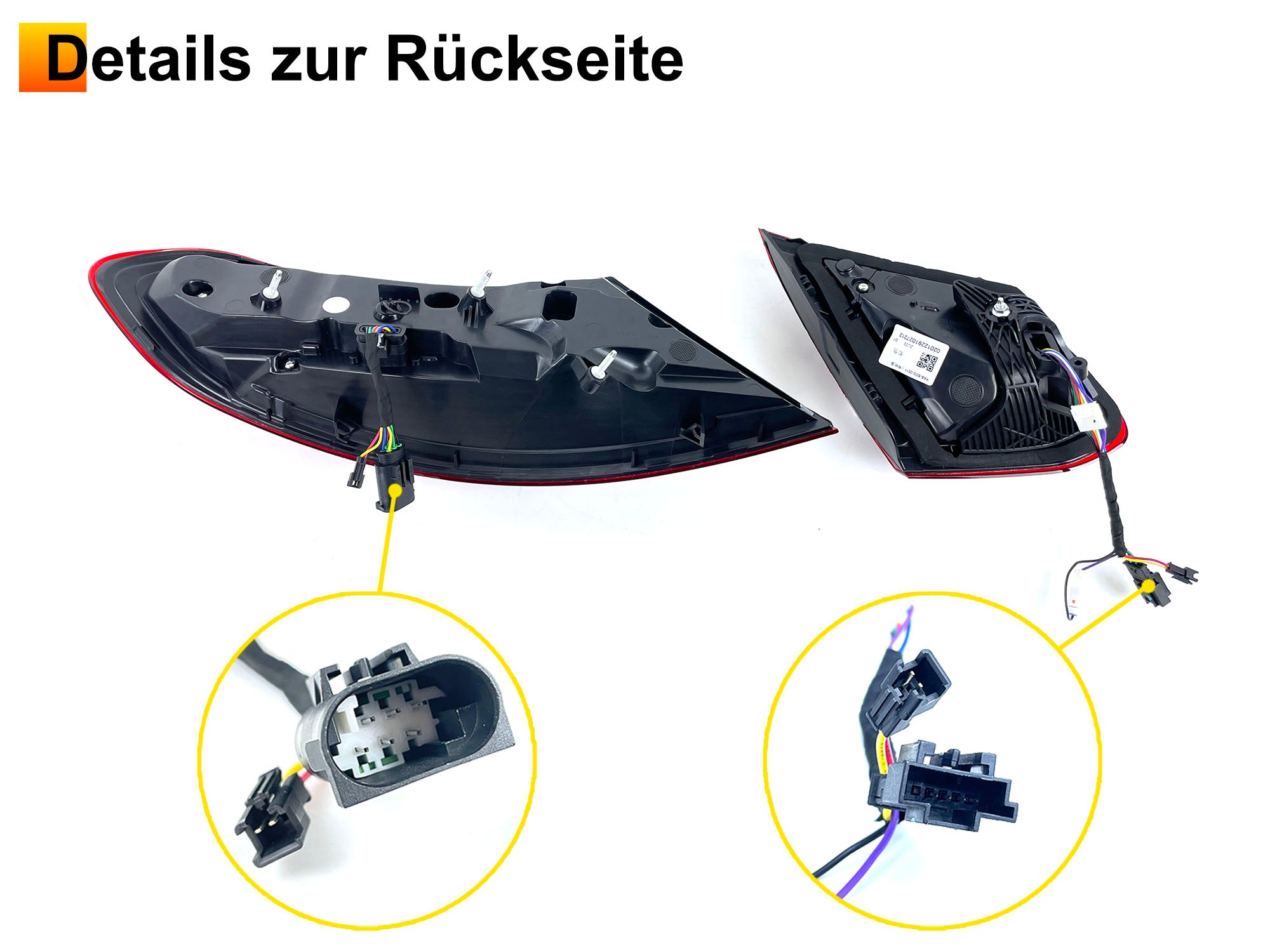 NEU Rot LED Rückleuchte Rücklich für Mercedes Benz C-Klasse C205 A205 W205 Coupe Heckleuchten 2015-2023