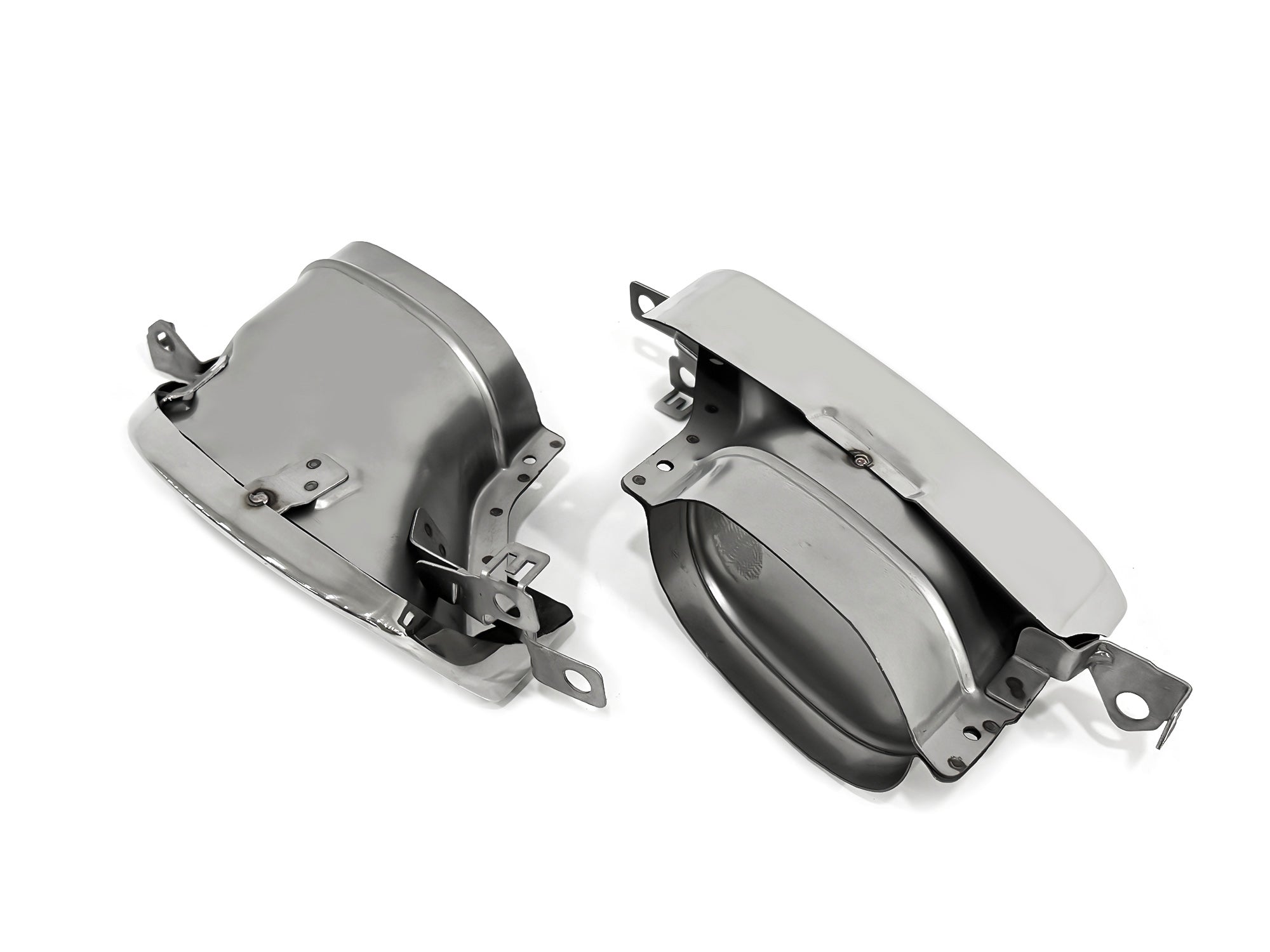 NEU Chrom Endrohre Auspuff Blenden Passend für 3er G20 G21 G28 M Sport 2019-2022 et234