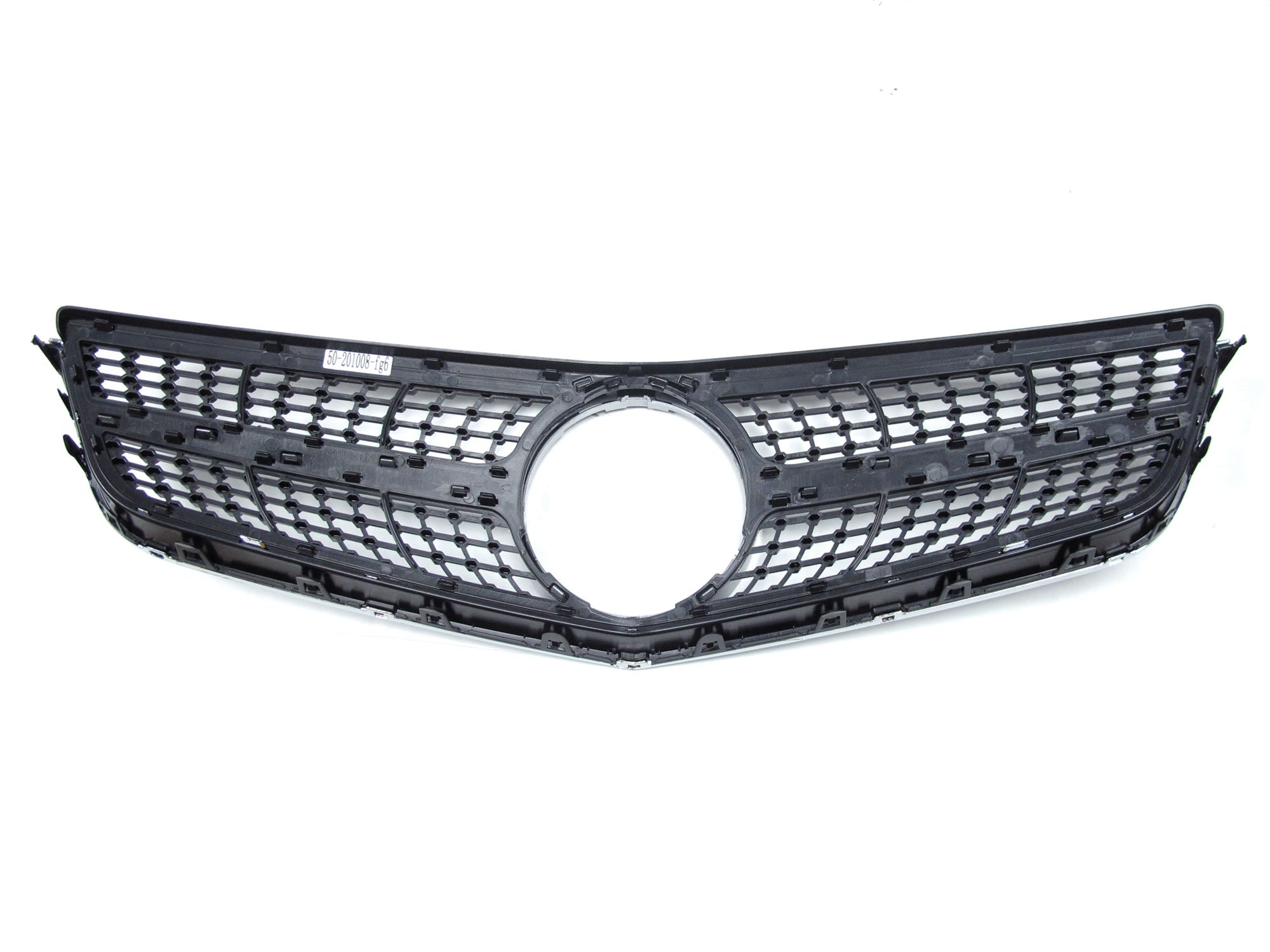 Silber Diamantgrill Kühlergrill Front Grille für Mercedes Benz E Klasse W207 C207 A207 E200 E220 E300 E350 E400 2009 2010 2011 2012 2013 fg6