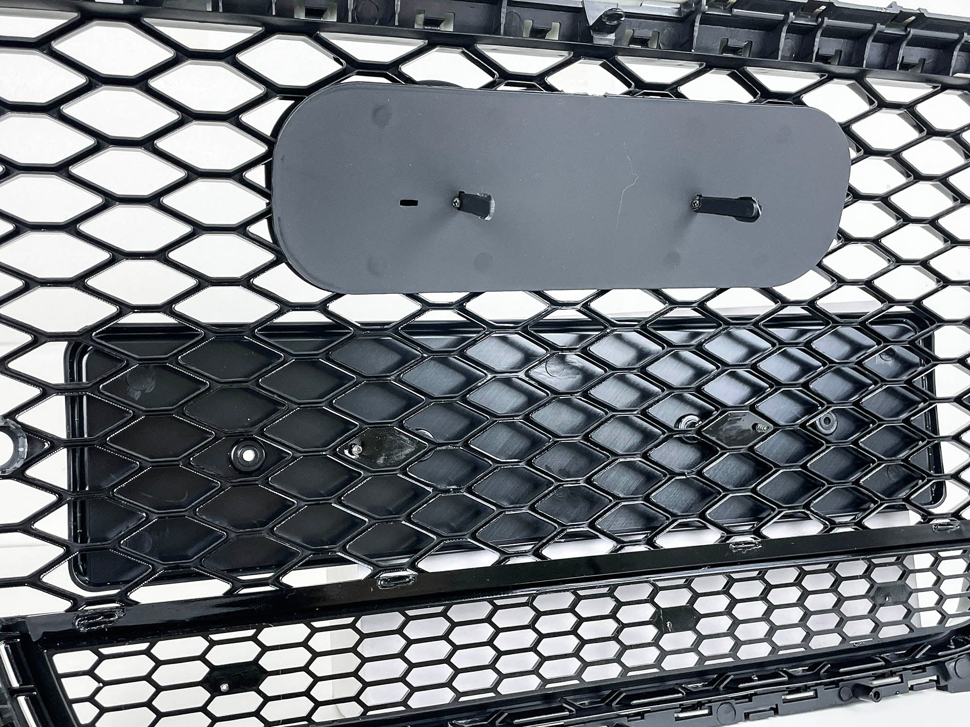 Grill Wabengrill Kühlergrill Schwarz für AUDI A4 B8 Limo Avant 2007-2011 fg197