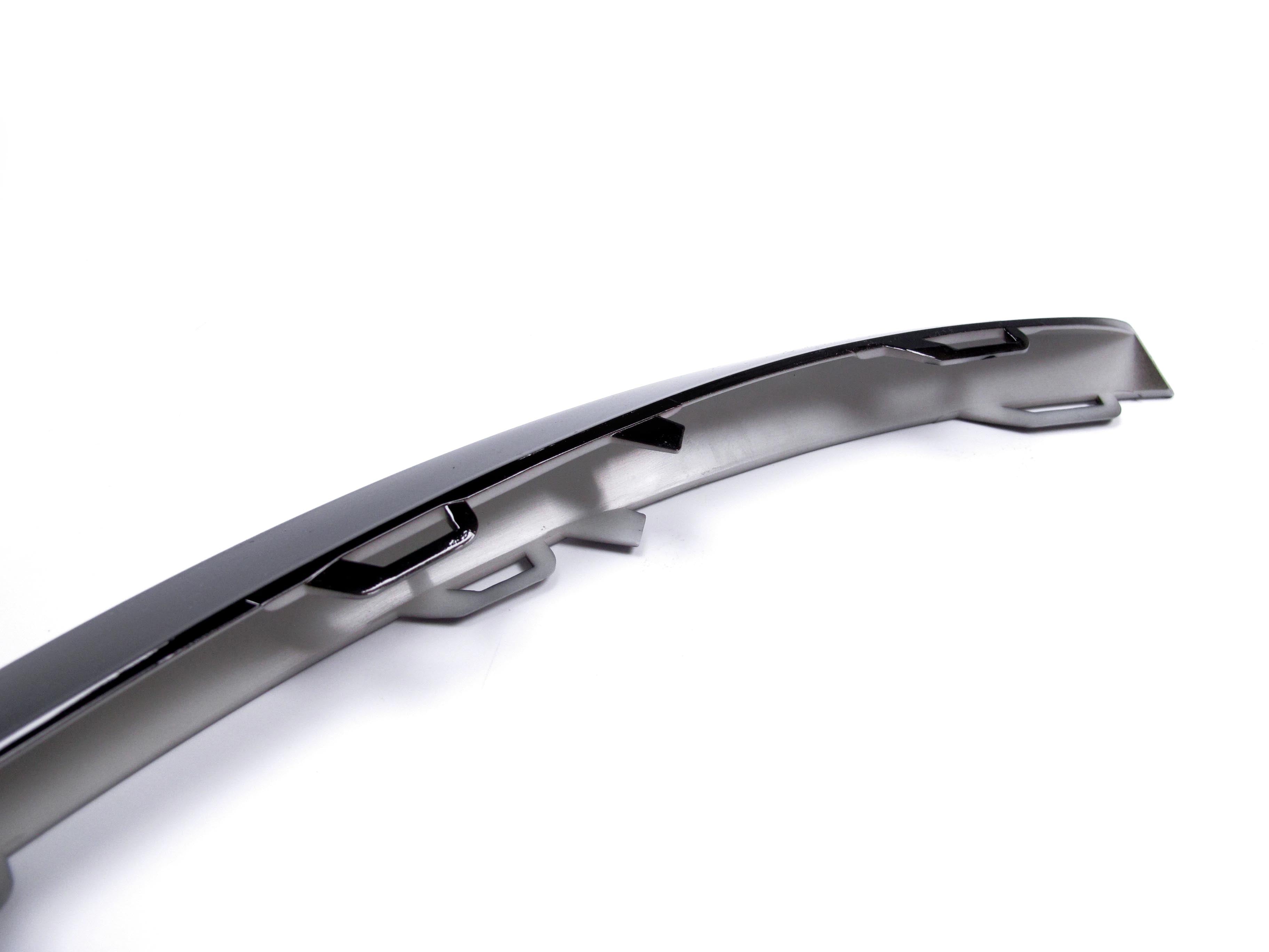 Schwarz Front Stoßstange Frontspoiler Frontlippe für Mercedes Benz CLS W218 2014-2018 di109