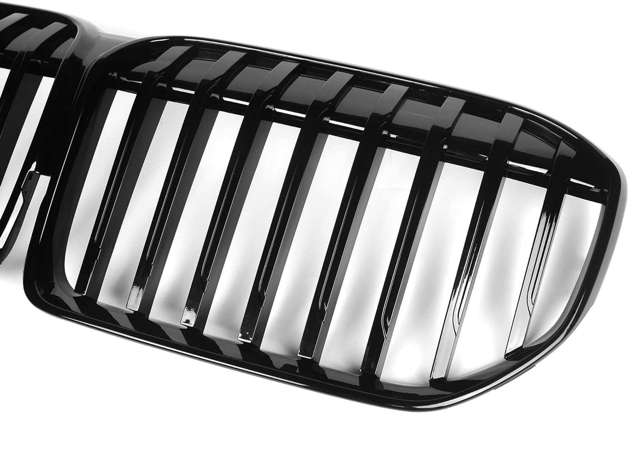 Kühlergrill Nieren Grille Frontgrill Glanz Schwarz Passend für 7er G11 G12 LCI ab 2019