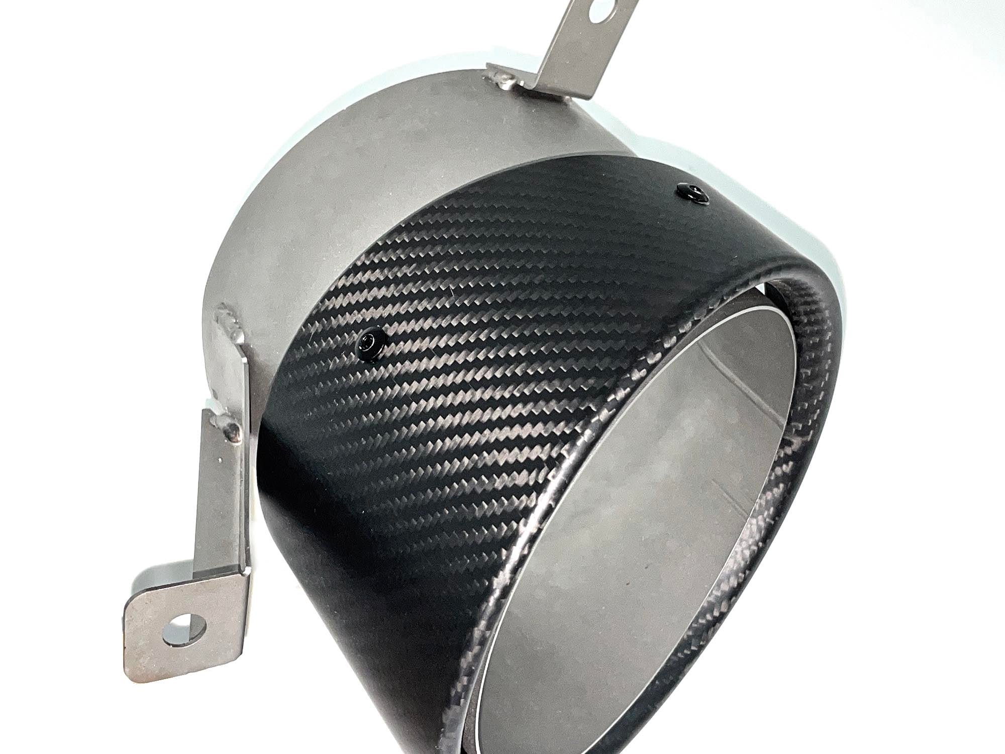 NEU Matt Carbon Fiber Auspuffblende Endrohre Sportauspuff für AUDI R8 V10 12-15 et277