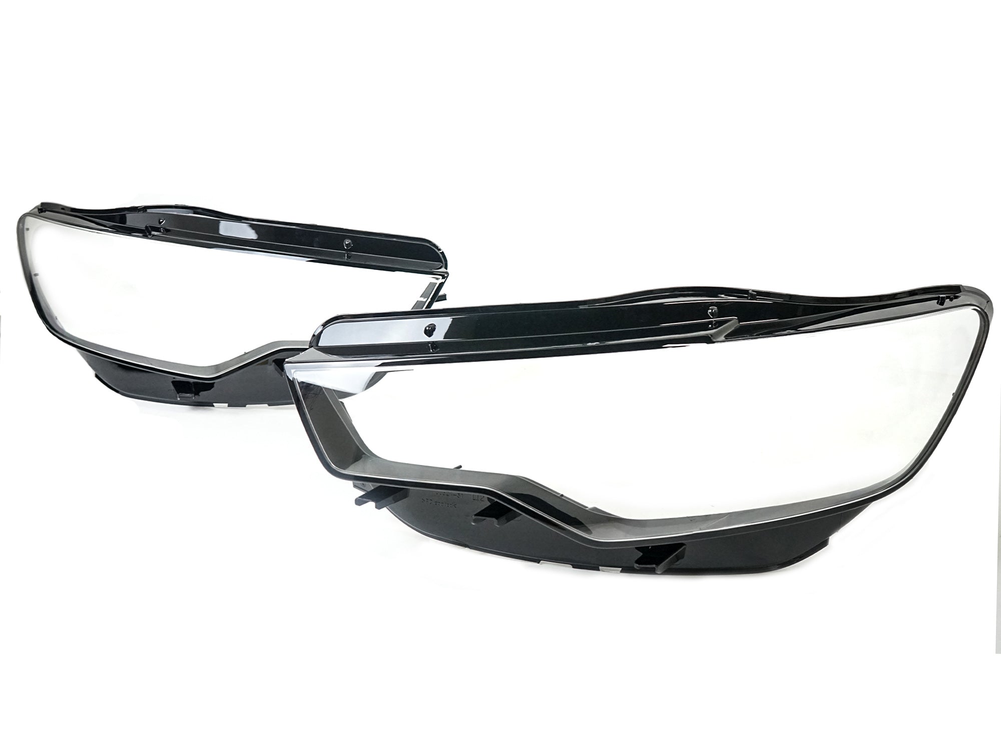 Scheinwerfer-Abdeckungen Glas Streuscheibe Paar für AUDI A6 C7 2010-2014