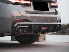 NEU Matt Carbon Fiber Auspuffblenden Auspuff Endrohr Passend für 5er G30 G31 520i 530d 540i  ab 2017 et236