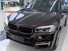 Schwarz LED Kühlergrill Grill Frontgrill für BMW X5 F15 X6 F16 14-18