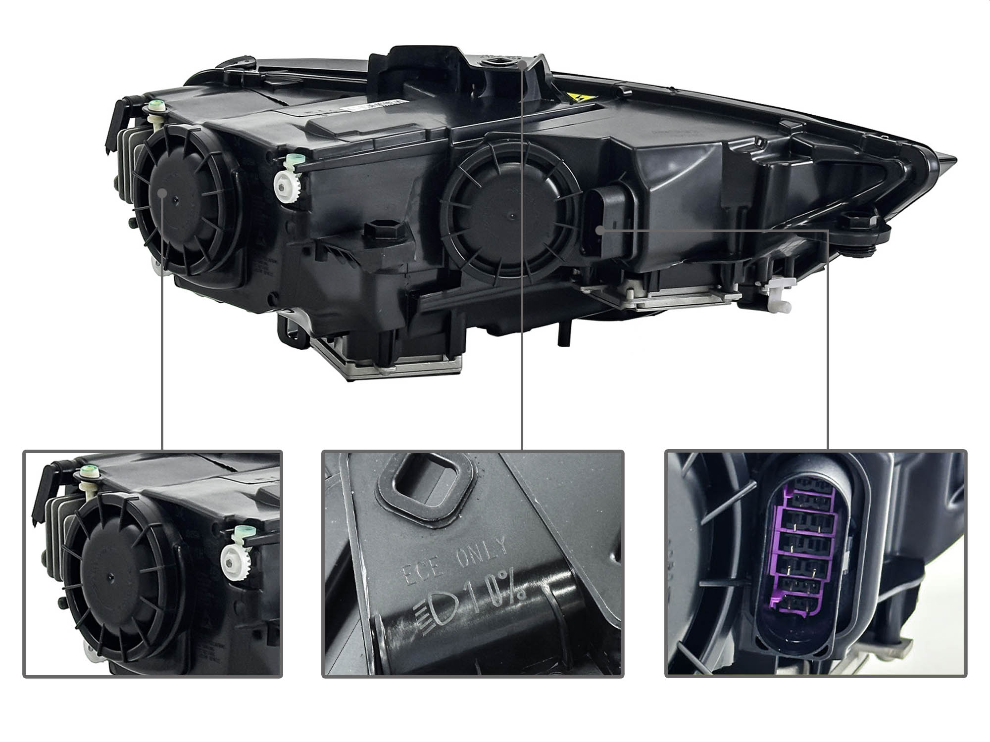 Scheinwerfer Frontscheinwerfer für Audi A3 8V 12-16 Links Fahrerseite