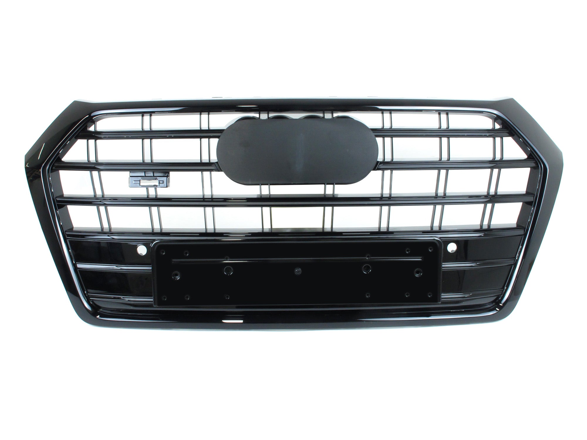 SpeedyParts.de - Wabengrill Kühlergrill Front Grill Schwarz Glänzed für  Audi Q5 FY 2017-2020 mit PDC 