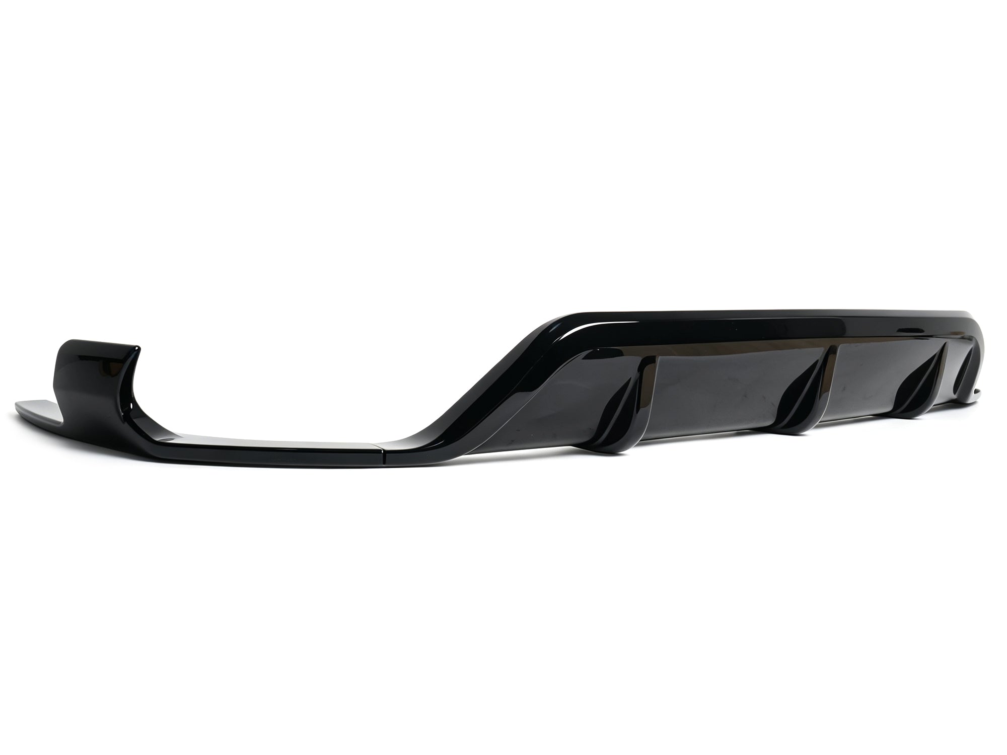 3-teilig Diffusor Heckdiffusor Schwarz Glanz für BMW X6 G06 M Paket 2019+ OHNE ABE