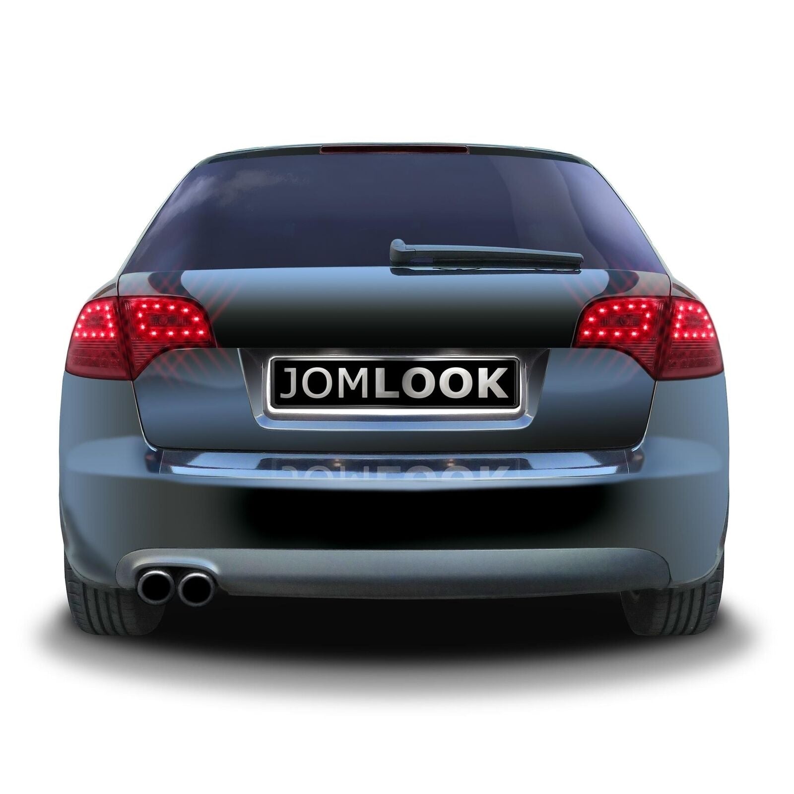 JOM LED Rückleuchten Set für Audi A4 B7 Avant Kombi in DUNKEL ROT CHERRY KIRSCH