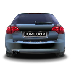 JOM LED Rückleuchten Set für Audi A4 B7 Avant Kombi in DUNKEL ROT CHERRY KIRSCH