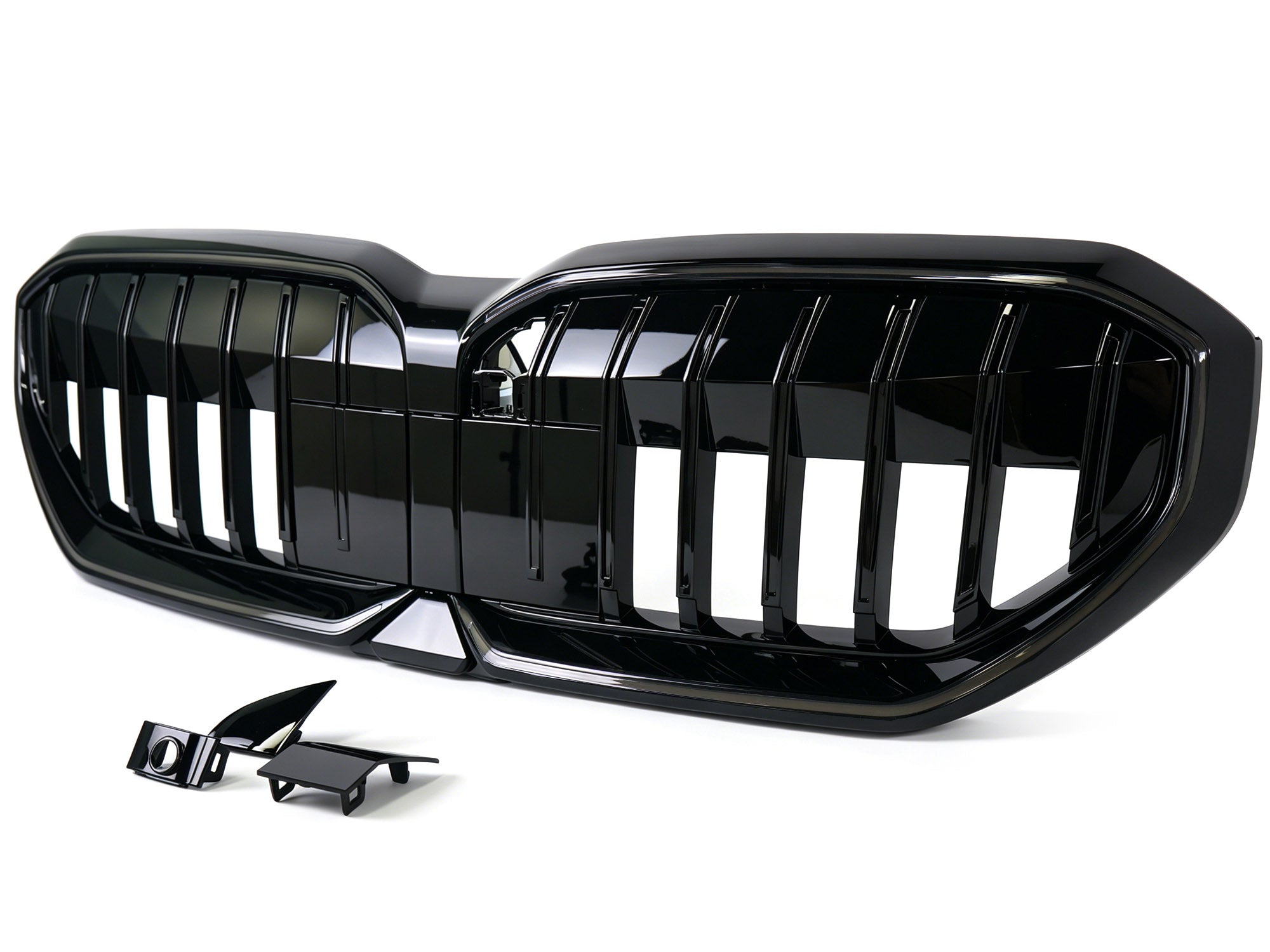 LED Kühlergrill Niere Frontgrill Grill Schwarz für BMW 5er G60 G61 i5 2023-2026