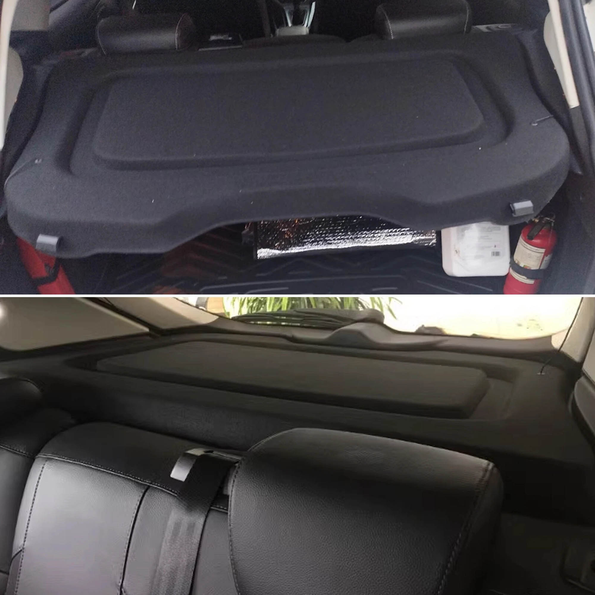 Für Ford Focus MK3 Fließheck 2011-2018 Schwarz Hutablage Laderaumabdeckung