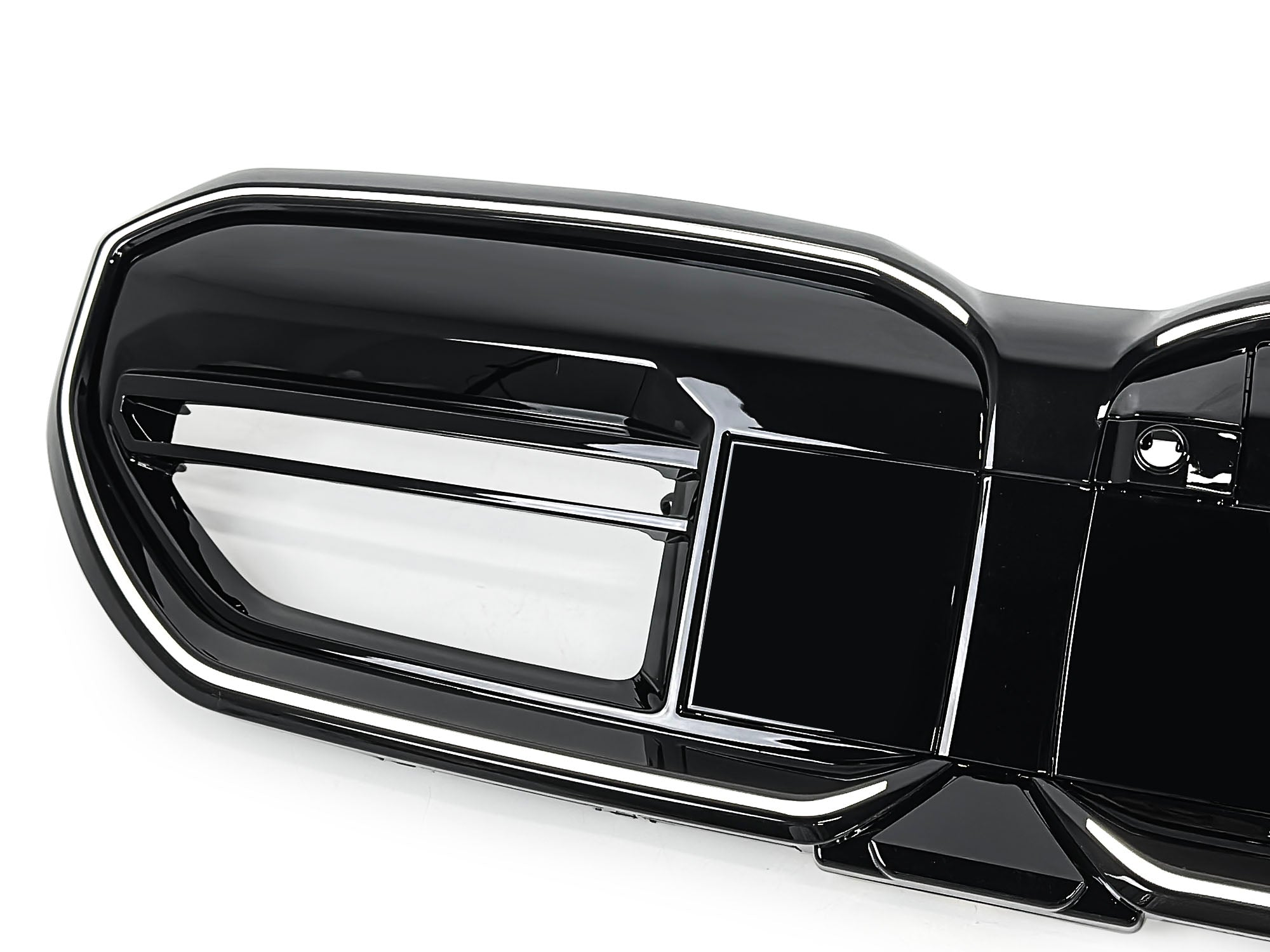 LED Kühlergrill Niere Grill Schwarz Glanz für BMW 5er G60 G61 i5 ab 2023+